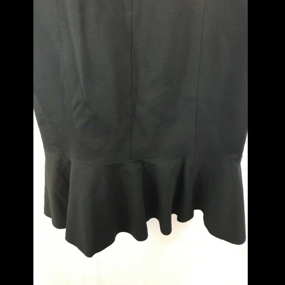 NWT $1190 Akris Punto Lace Yoke Jersey Dress in Black‎ [SZ 8 US ] - Picture 8 of 8